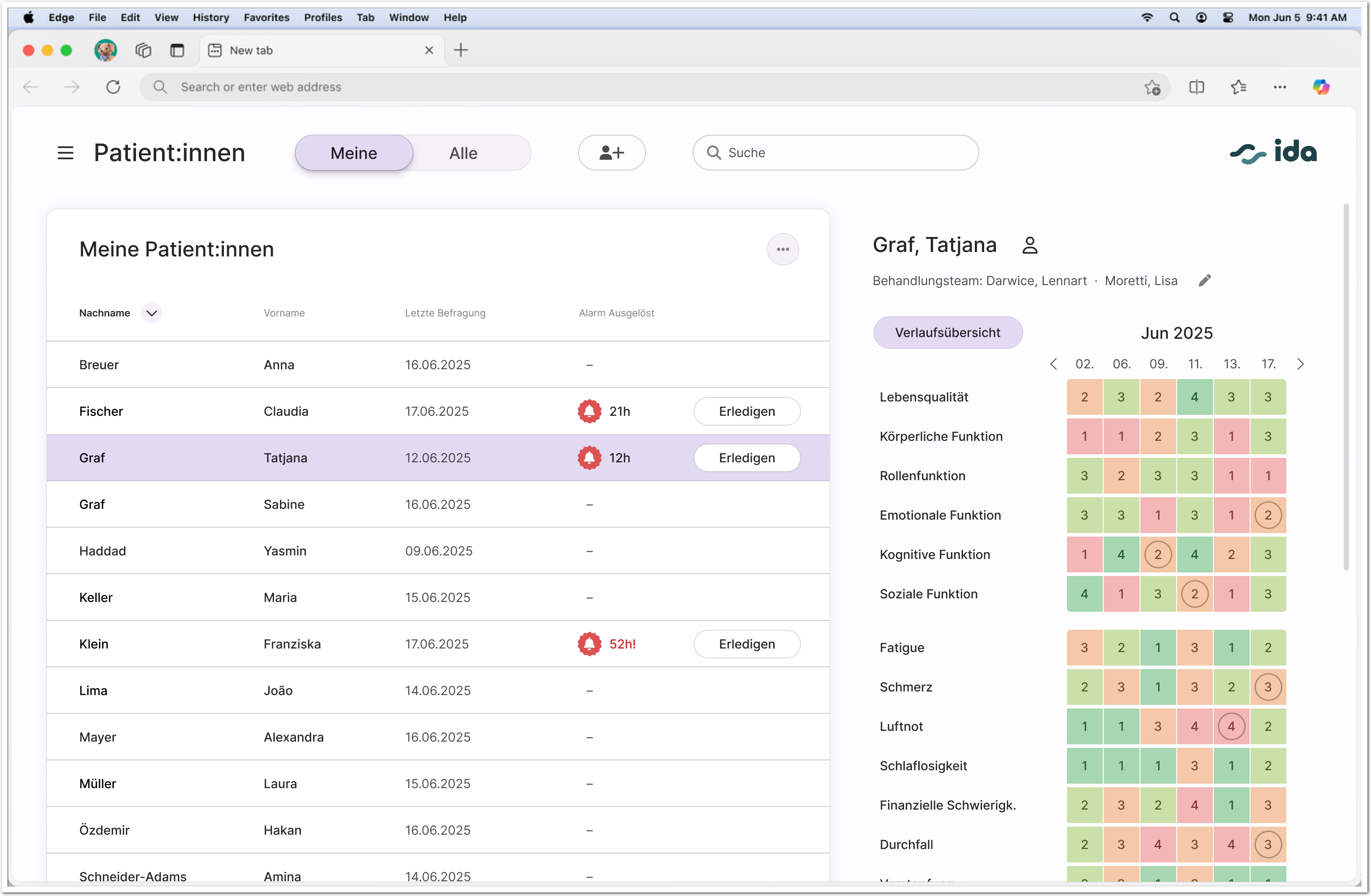 ida Symptom Content Mock